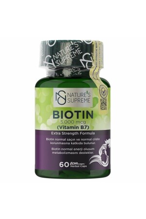 Biotin 5000 Mcg 60 Kapsül - 2