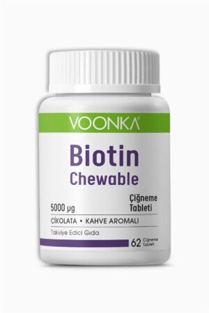 Biotin Chewable 62 Çiğneme Tableti VNKBTN62 - 4