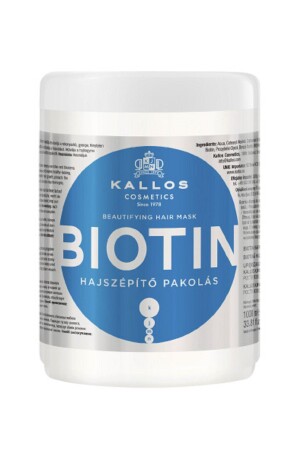 Biotin İçeren 1000 ml Besleyici ve Koruyucu Saç Bakım Maskesi - 2