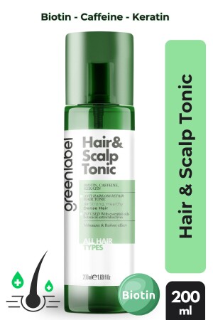 Biotin Keratin Içeren Saç Toniği Saç Derisi Güçlendirici Ve Dökülme Karşıtı Hair Scalp Tonic 200ml. - 3