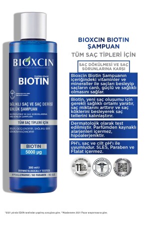 Biotin Şampuan 300 ml - Hassas Saç Derisi Hassas Saçlar - 4