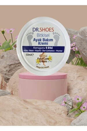 Bitkisel Ayak Bakım Kremi - Ayak Koku Karşıtı Krem 50 Ml. Koruyucu 5 Etki - 4