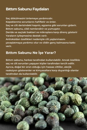 Bıttım Sabunu Natural Saç Ve Cilt Bakımı Için 120gr. - 5