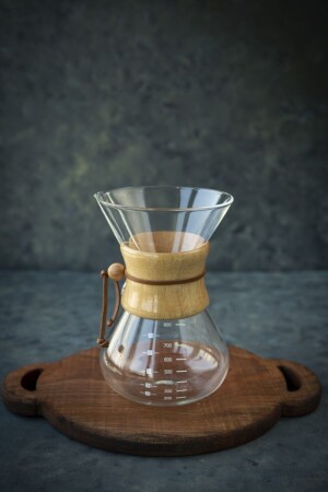 Black Goat Ahşap Tutacaklı Chemex 800 ml CMX800 - 2