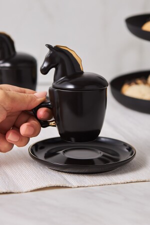 Black Horse Kaffeetassen-Set für 2 Personen 90 ml 153. 03. 06. 6911 - 6