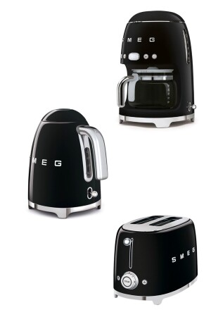 Black Kettle 1x2 Toaster und Filterkaffeemaschinen-Set KLF03BL-TSF01BL-DCF02BLEU - 3