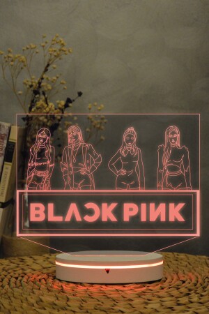 Blackpink 3 Boyutlu 16 Renk Dekoratif Gece Lambası 3d TYC00395787462 - 5