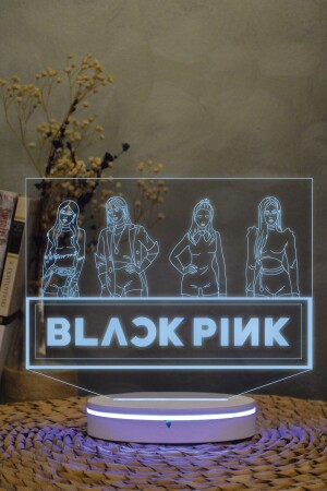 Blackpink 3 Boyutlu 16 Renk Dekoratif Gece Lambası 3d TYC00395787462 - 6