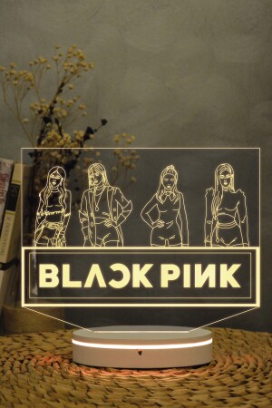 Blackpink 3 Boyutlu 16 Renk Dekoratif Gece Lambası 3d TYC00395787462 - 7