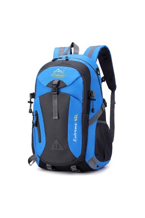 Blaue importierte funktionale, wasserdichte Outdoor-Bergsteiger-Sporttasche mit mehreren Taschen, 40 lt - 1