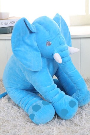 Blauer schlafender Freund Elefant 95 cm PL78674-V - 4