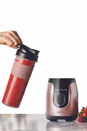 Blendfit Go Personal Kişisel Smoothie Blender Rosegold - 4