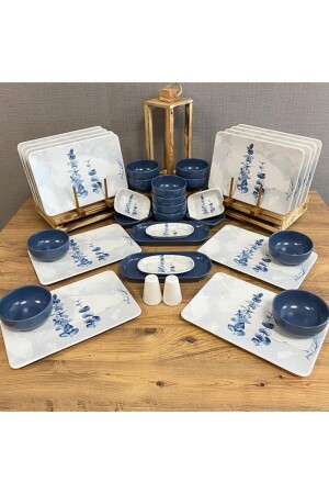 Blue Magic Set Abendessen und Frühstück 34-teilig für 12 Personen dmt2121342134 - 3