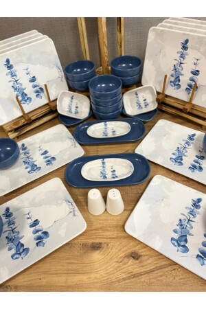 Blue Magic Set Abendessen und Frühstück 34-teilig für 12 Personen dmt2121342134 - 4