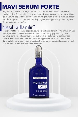 Blue Serum Forte (Haarpflegeserum, das für neue Haarbildung und gegen Haarausfall sorgt) (100 ml) - 6