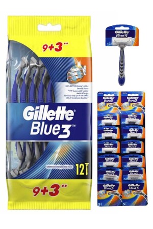 Blue3 Einweg-Rasierklinge, 12er-Pack - 2