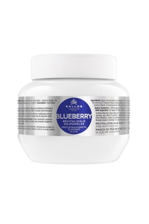 Blueberry Hair Mask Yabanmersini Özü Ve Avakadodu Yağı Içeren Canlandırıcı Saç Bakım Maskesi 275ml KJMN1202 - 3