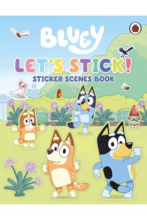 Bluey: Let's Stick! : Sticker Scenes Book - 2