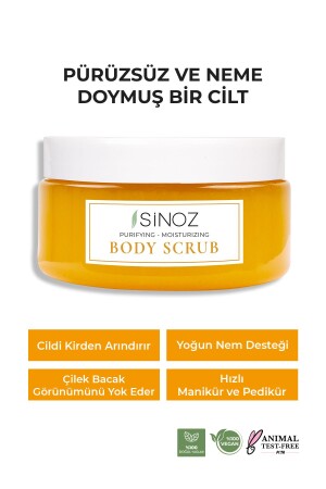 Body Scrub Besleyici Arındırıcı Nemlendirici Vücut Peelingi 300 gr - 2