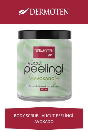 Body Scrub Vücut Peelingi - Avokado 250 ml - 2