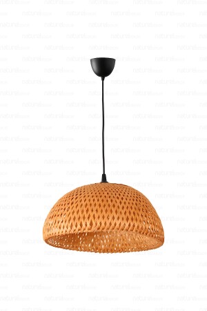 Bohem Bambu Boja Pendant Sarkıt Avize Lamba 35 Cm - Iskandinav, Modern, Bohem, Rattan Aydınlatma NHBJP35 - 1