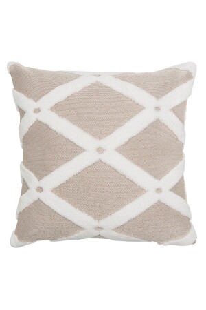 Bohemian Special Design Punch Pattern Throw Pillow Case Bella Beige - 2