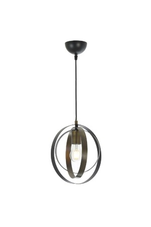 Boho Single Retro Pendelleuchte Wohnzimmer Kronleuchter 3387-01-BL - 2