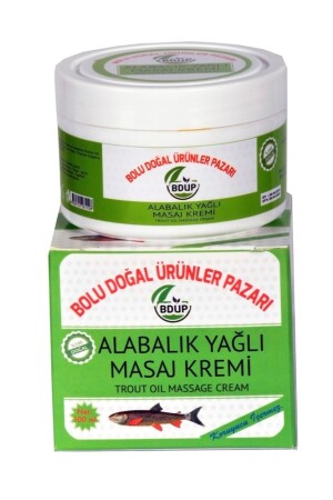 Bolu Doğal Ürünler Pazarı Alabalık Yağı Masaj Kremi 100 ml - 3