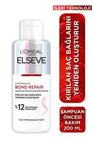 Bond Repair Pre-Shampoo Rescue Care, das die Haarbindungen für alle Schäden wiederherstellt, 200 ml - 2