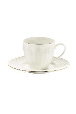 Bone İlay Gold Mesh 12-teiliges Kaffeetassen-Set für 6 Personen BNILY12KT520 - 4