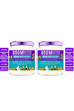 BOOM BUTTER 7 Yağ içeren Kuruluk Karşıtı Onarıcı Cilt Bakım Yağı 190 ml - 1