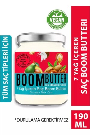 Boom Butter Saç Bakım Yağı 190 Ml - 2