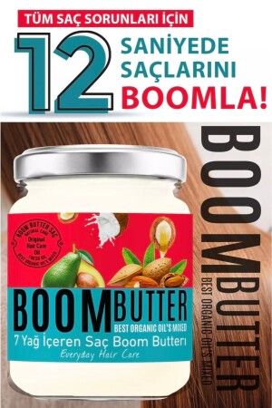 Boom Butter Saç Bakım Yağı 190 Ml - 5