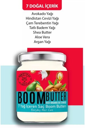 Boom Butter Saç Bakım Yağı 190 Ml - 9