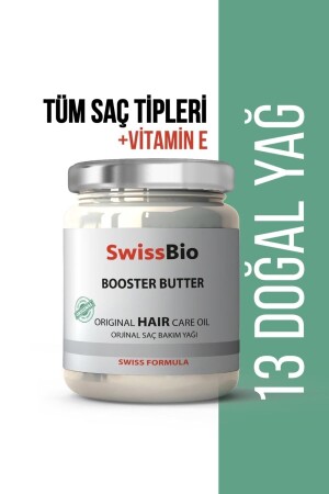 Booster Butter 13 Doğal Yağ Içeren Besleyici Saç Bakım Yağı 200 ml - 3