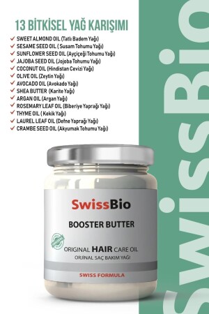 Booster Butter 13 Doğal Yağ Içeren Besleyici Saç Bakım Yağı 200 ml - 5