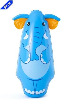 Bop Bags Elephant Patterned Hacıyatmaz 89 Cm Watery Hacı Yatmaz CTT00656 - 2