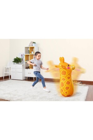 Bop Bags Giraffe Patterned Hacıyatmaz 89 Cm Watery Hacı Yatmaz - 9