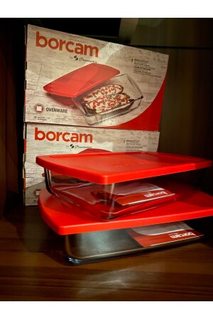 Borcam Saklama Kabı 1320 Cc 2 Li Avantaj Paket Kırmızı Kapaklı TYC00585583459 - 2