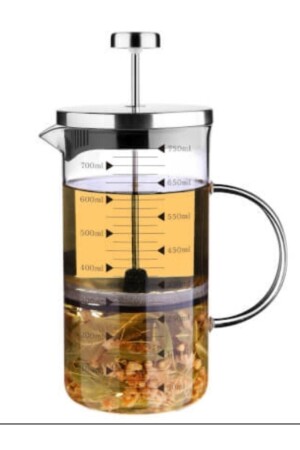 Borosilikat French Press 750 ml Filterkaffee Kräutertee-Ei Boro900 - 2