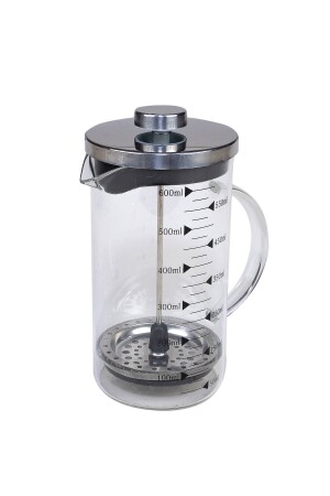 Borosilikat French Press Messbecher Teekanne 600 ml 2 Stück Borosilikatbecher mprn-2368 - 5