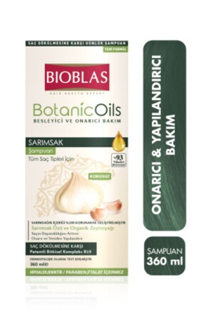 Botanic Oils Knoblauch-Shampoo 360 ml – parfümfrei - 2