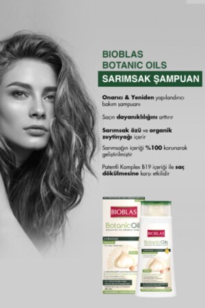 Botanic Oils Sarımsak Şampuanı 360 ml - Kokusuz - 8