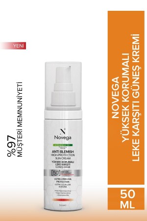 Botanical Actives High Protection Anti-Blemish 50 SPF Brightening Sun Cream NOVEGA0005 - 3