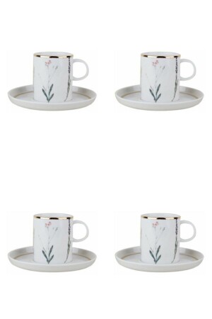 Botanische Teetasse mit Untertasse, 200 ml, 8-teiliges Set 4129600000286 - 2