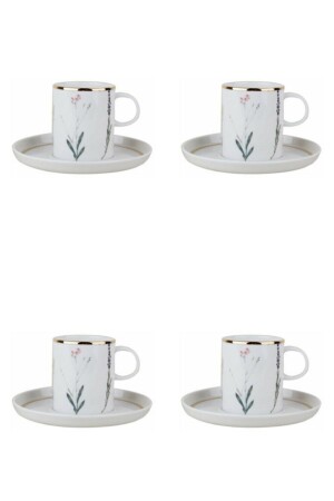 Botanische Teetasse mit Untertasse, 200 ml, 8-teiliges Set 4129600000286 - 3