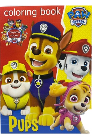 Boyama Kitabı Pijamaskeliler Paw Patrol Sonic Cars Şimşek Mcqueen Örümcek Adam Boyama Kitap 5’li Set TYC00739525143 - 7