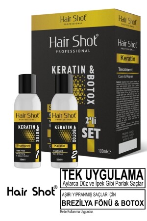 Brasilianisches Blow Dry Keratin 2er-Pack Miracle Care Set Botox - 2