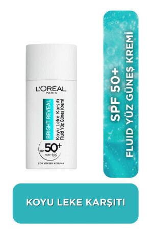 Bright Reveal Spf 50- Koyu Leke Karşıtı Fluid Günlük Yüz Güneş Kremi 50ml - 2