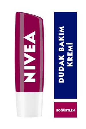 Brombeer-Lippenpflegecreme 4–8 g – 24-Stunden-Feuchtigkeits-leichter Burgunder-Glanz-Lippenpflege mit natürlichen Ölen - 2